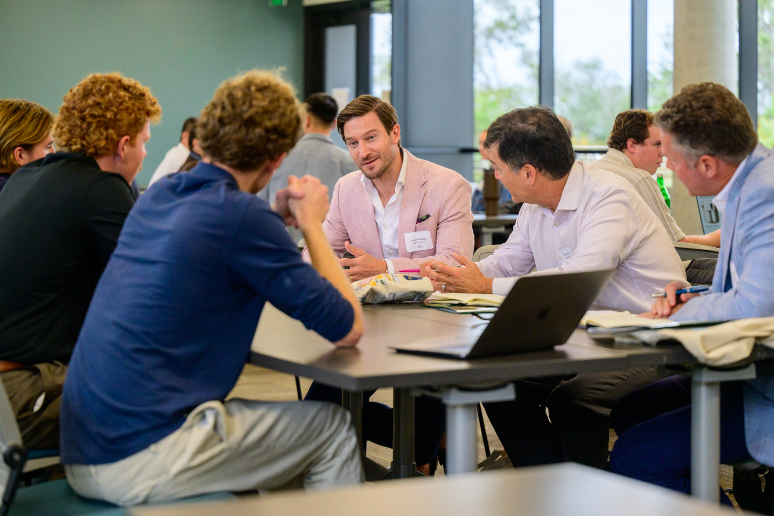 PLNU Innovation Workshop speaker and attendees